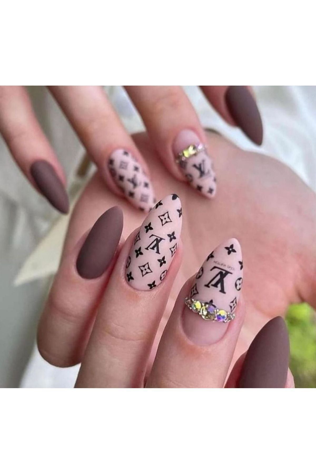 Vx Desenli Tırnak Dövmesi Tırnak Tattoo Nail Art Tırnak Sticker