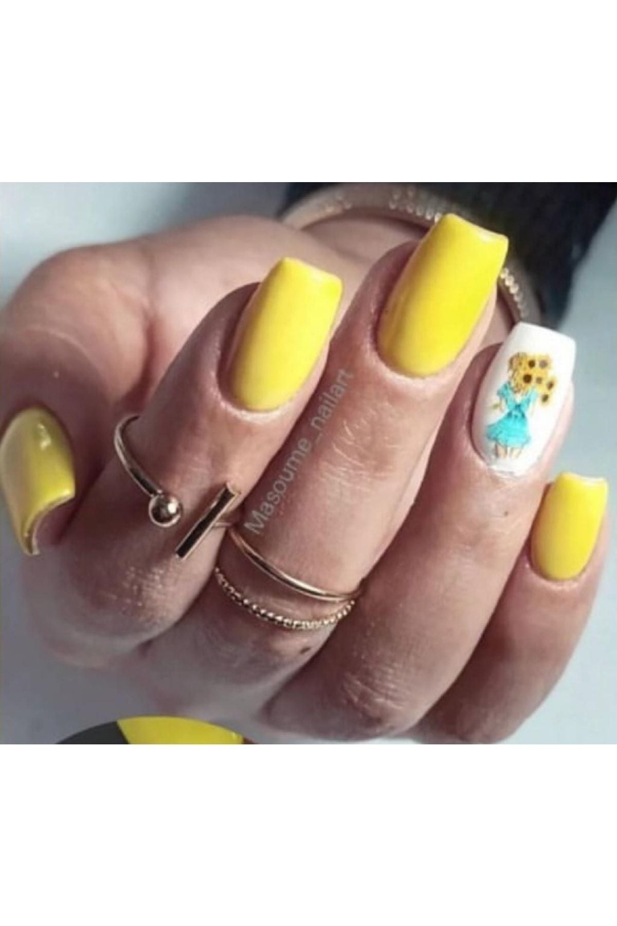 Ay Çiçek Desenli Tırnak Dövmesi Tırnak Tattoo Nail Art Tırnak Sticker