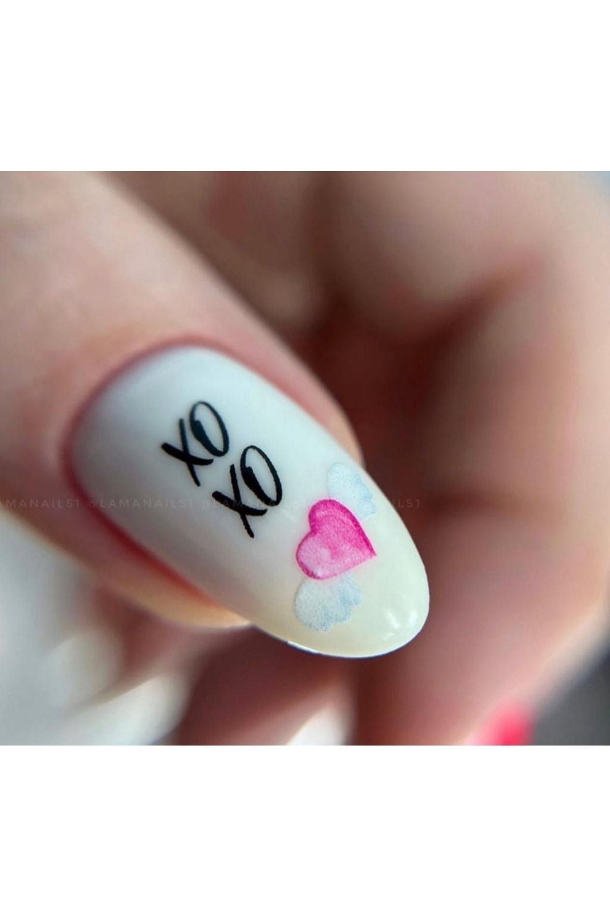 Sevimli Ayıcık Desenli Tırnak Dövmesi Tırnak Tattoo Nail Art Tırnak Sticker