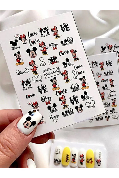 Wifep Tırnak Dövmesi Tırnak Tattoo Nail Art Tırnak Sticker