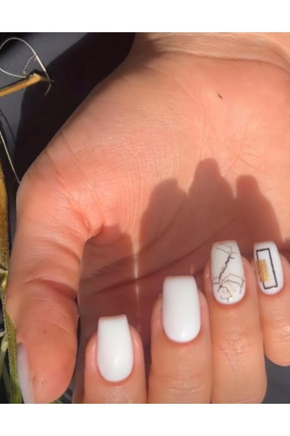 Siyah Çizgi Dövmesi Tırnak Tattoo Nail Art Tırnak Sticker