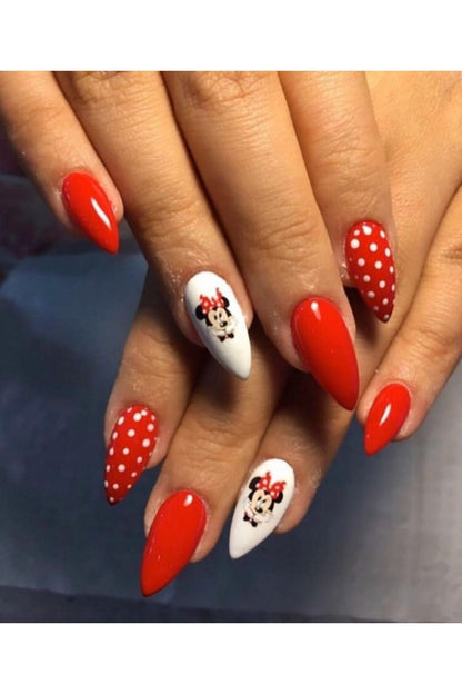 Wifed Sevimli Desenli Tırnak Dövmesi Tırnak Tattoo Nail Art Tırnak Sticker