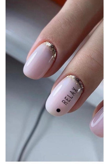 Mood Good Desenli Tırnak Dövmesi Tırnak Tattoo Nail Art Tırnak Sticker